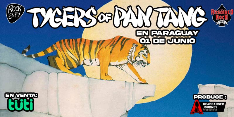 Imagen del evento  Tygers Of Pan Tang en Paraguay