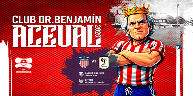 Imagen del evento Club Dr. Benjamin Aceval vs Club Tacuary