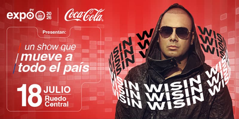 Imagen del evento CONCIERTO WISIN - EXPO PY ARP 2026