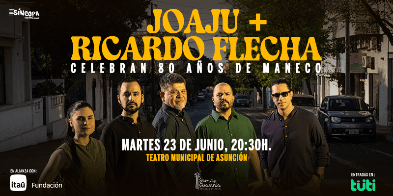 Imagen del evento Joaju & Ricardo Flecha presentan Maneco 80